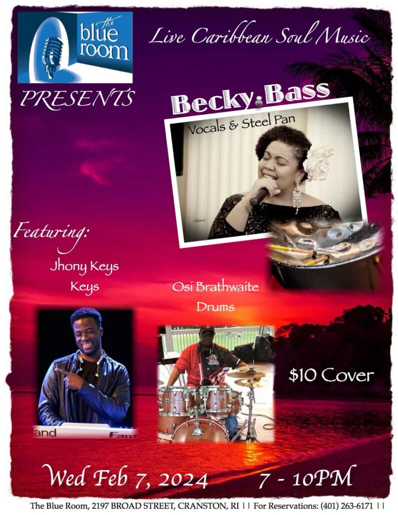 Becky Bass Trio - poster