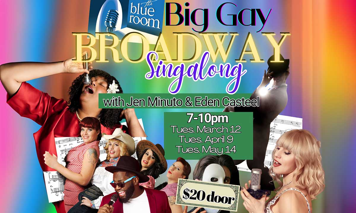 Broadway Singalong 2024 March April May