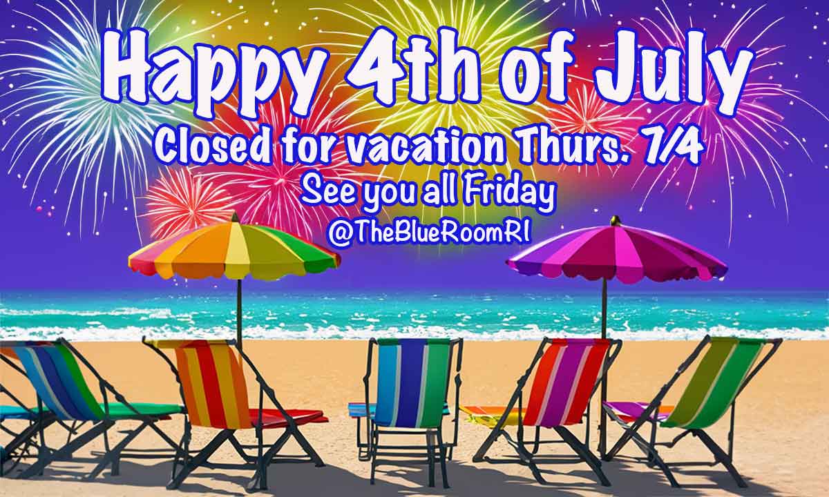 The Blue Room is Closed on July 4, 2024