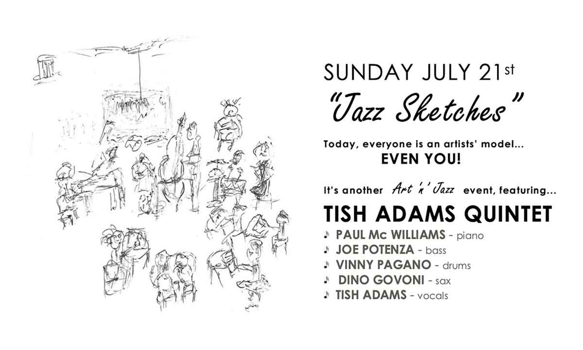 Tish Adams presents Jazz Sketches