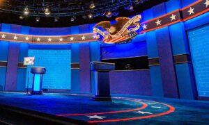 presidential debate stage